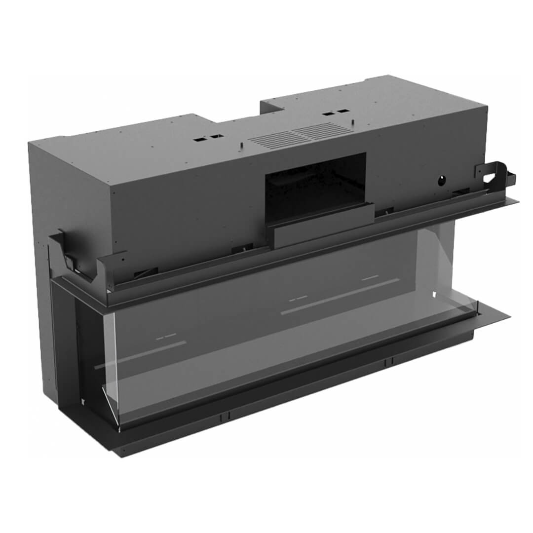 DRU Virtuo 130/3 Evolve – Elektrisk Peis, 3 - sidig - Eldheim