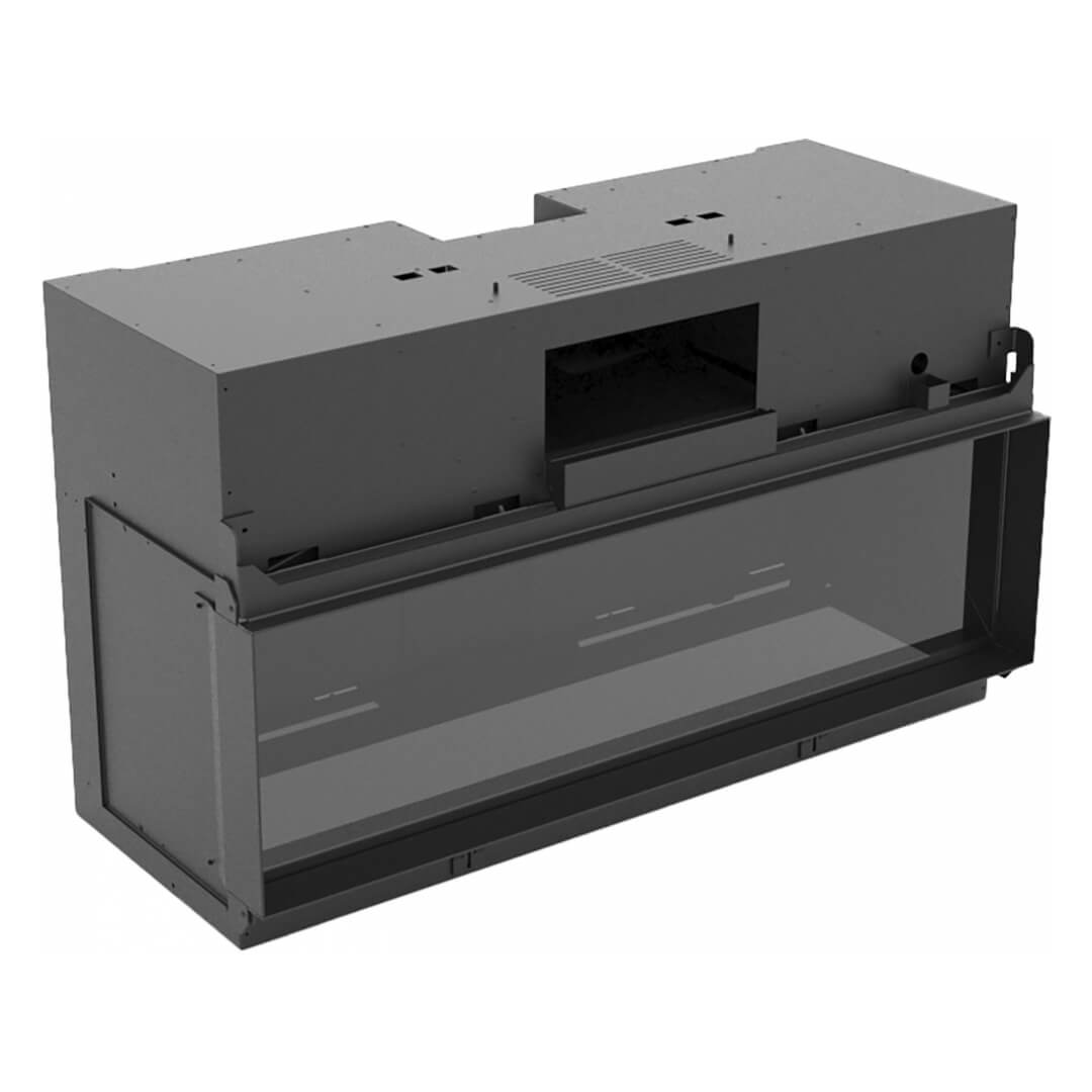 DRU Virtuo 130 Evolve – Elektrisk peisinnsats, frontmodell - Eldheim