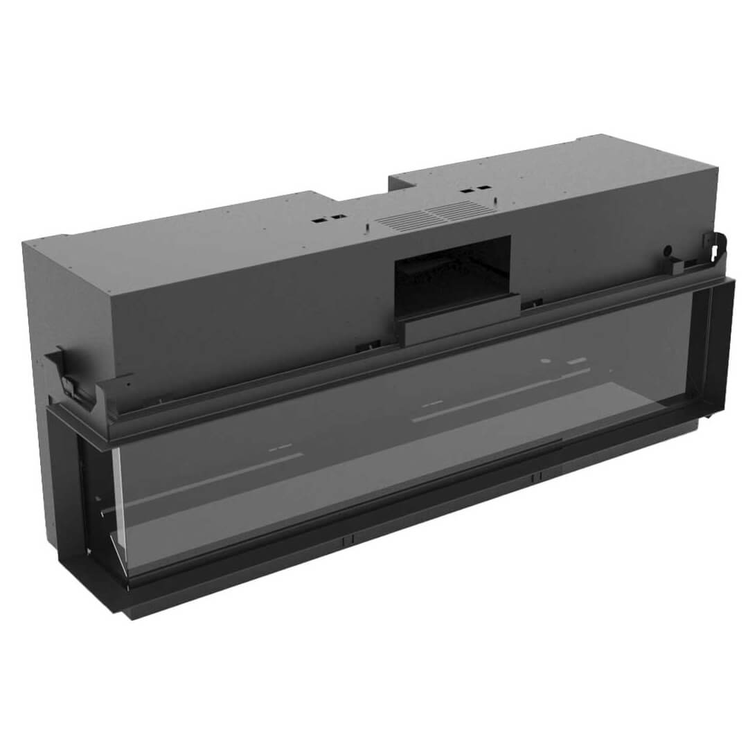 DRU Virtuo 180/2 Evolve - Elektrisk peisinnsats, venstre hjørne - Eldheim