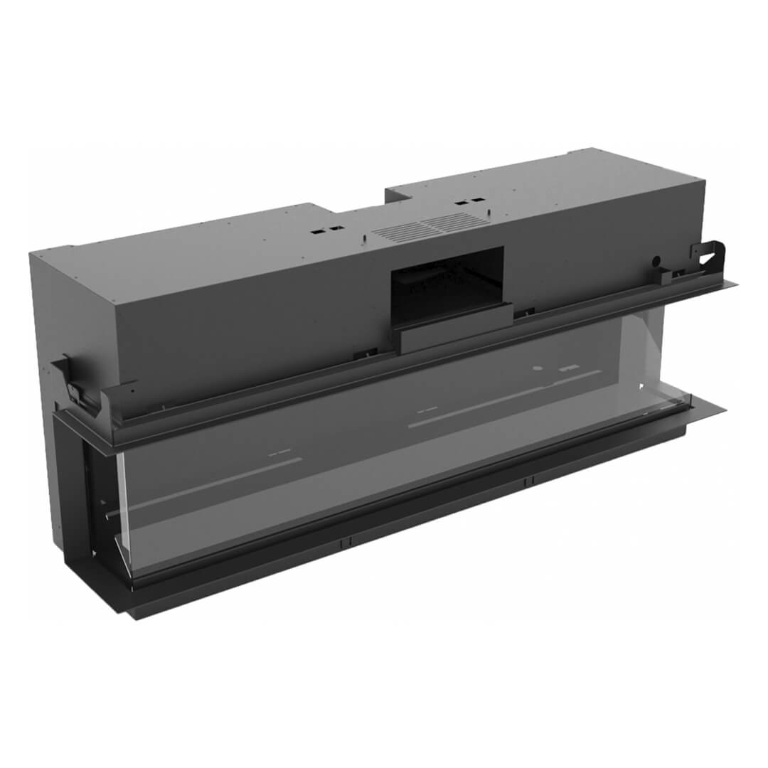 DRU Virtuo 180/3 Evolve - Elektrisk peisinnsats, 3 - sidig - Eldheim