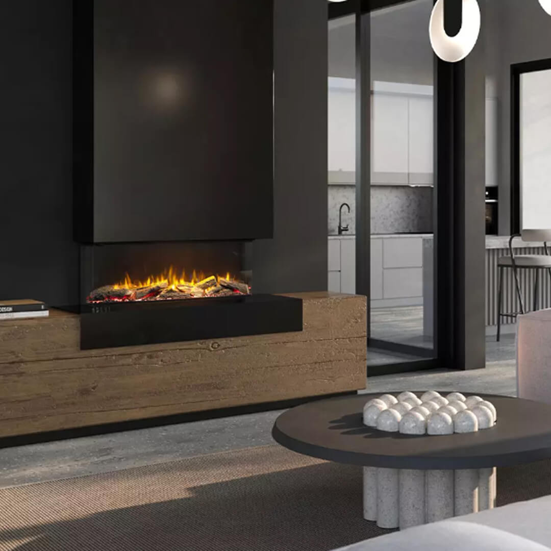 Dimplex Vivente Plus 75 - Elektrisk peisinnsats, front