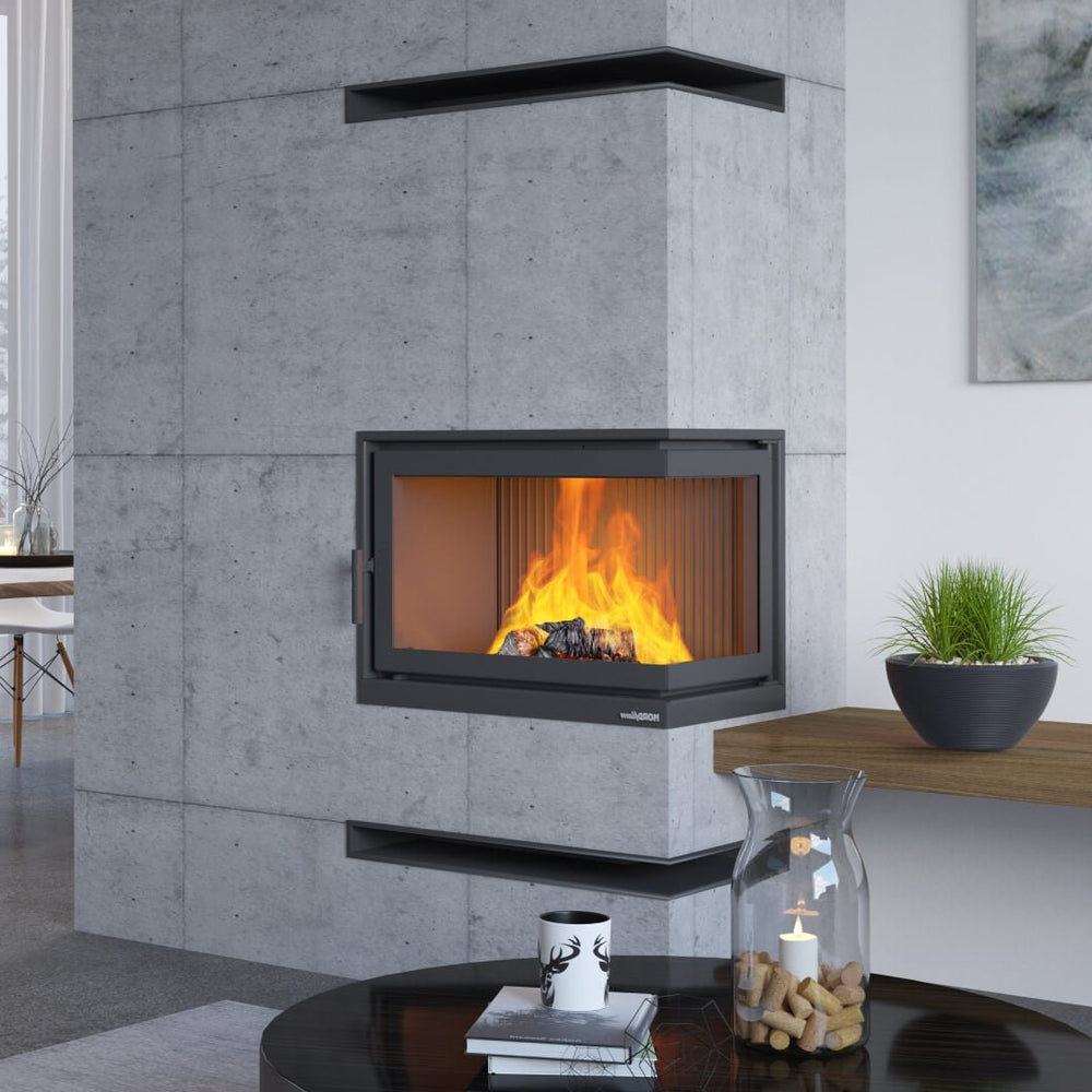 Etna peisinnsats høyre hjørne - Eldheim