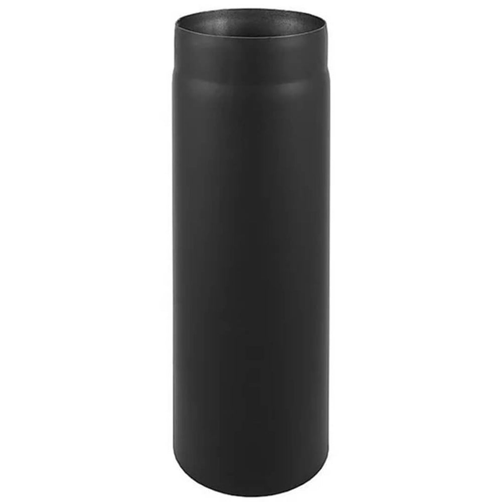 Røykrør rett Ø180 mm × 500 mm, svart stål