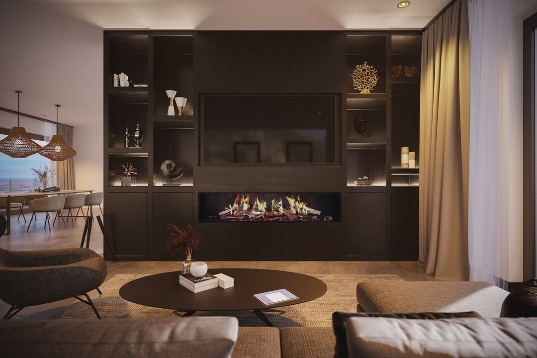 DRU Virtuo 180 Evolve – Elektrisk peisinnsats, frontmodell